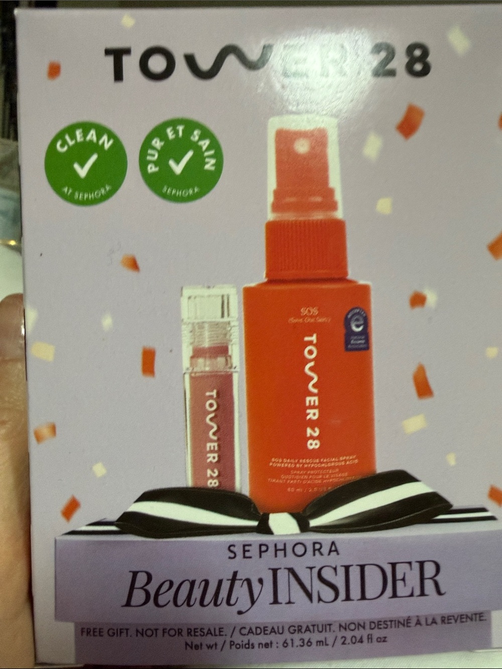 Tower 28 Orange Lip & Face Mist Duo